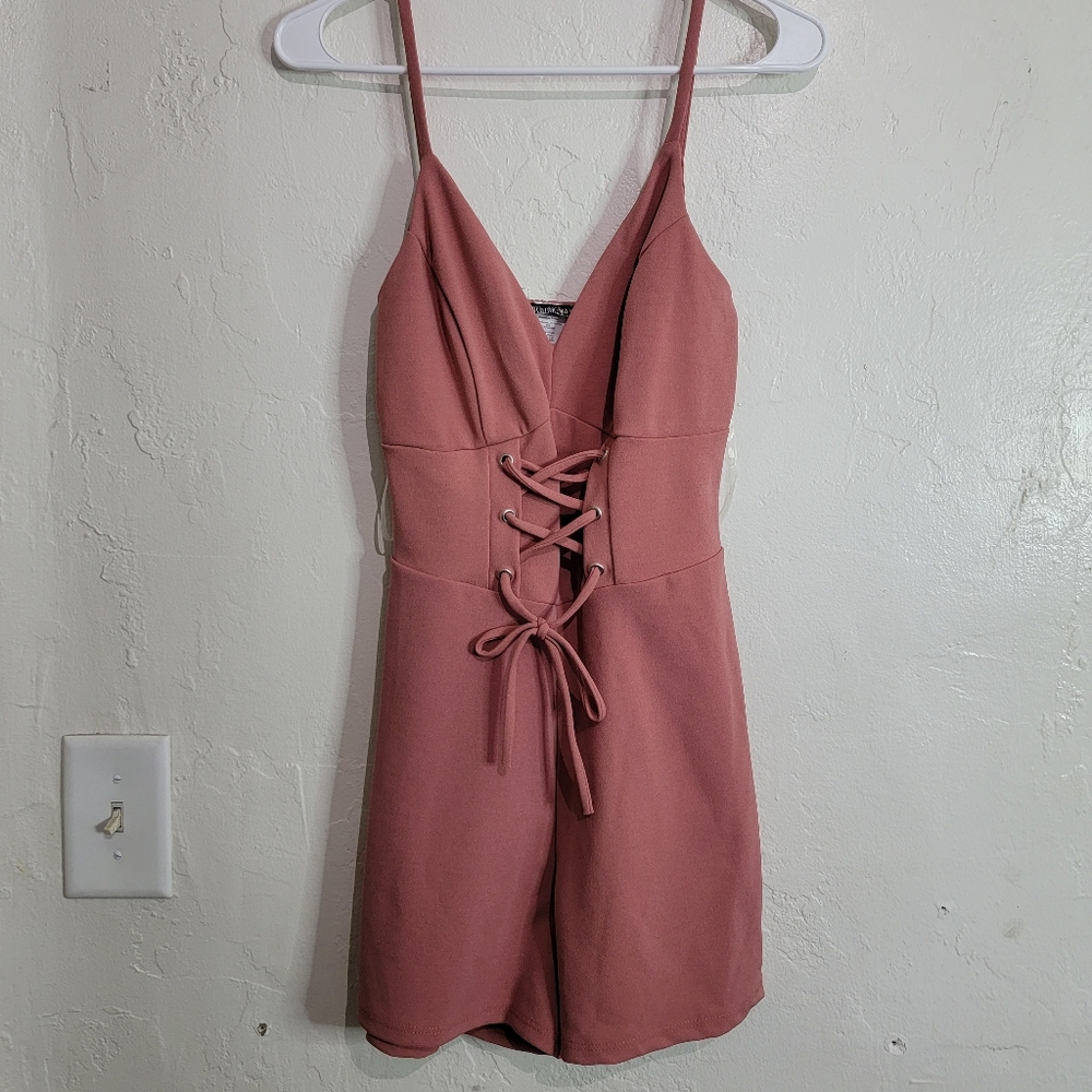 Fashion Nova Wanna Feel Romper